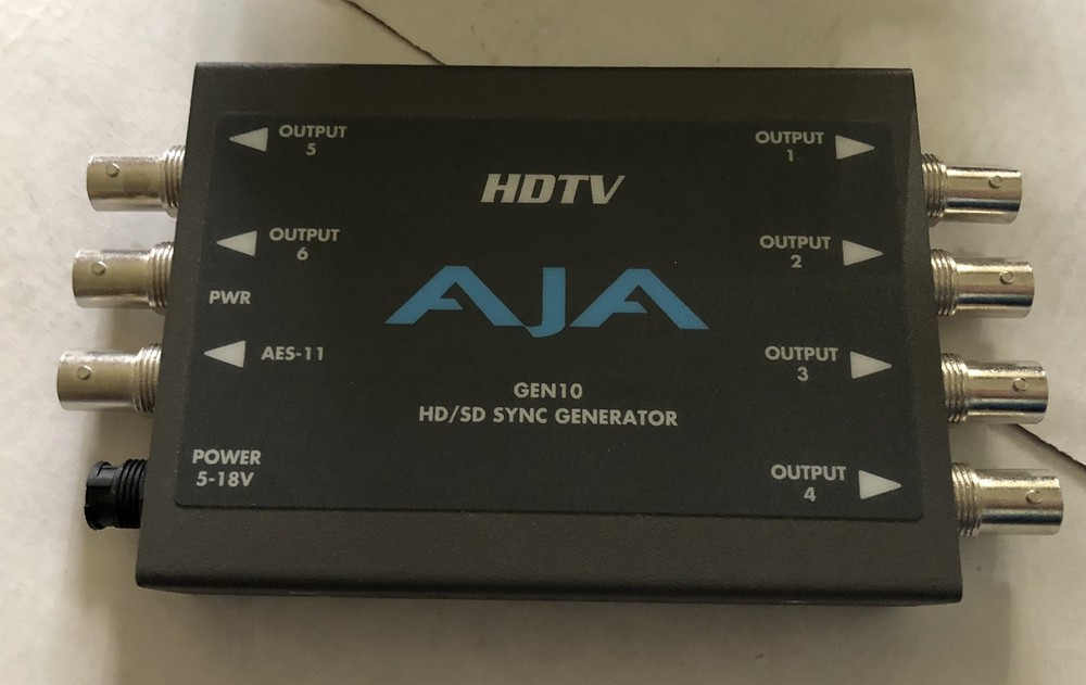 AJA GEN10 HD/SD Sync Generator