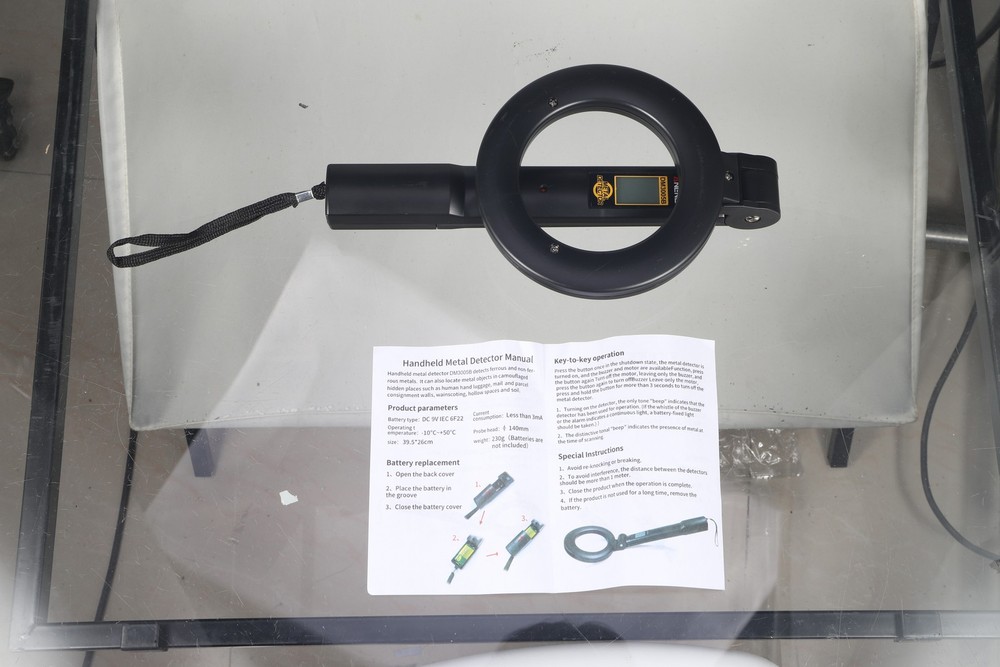 Waterproof Gold Metal Detector - Pro, Foldable, High-Precision