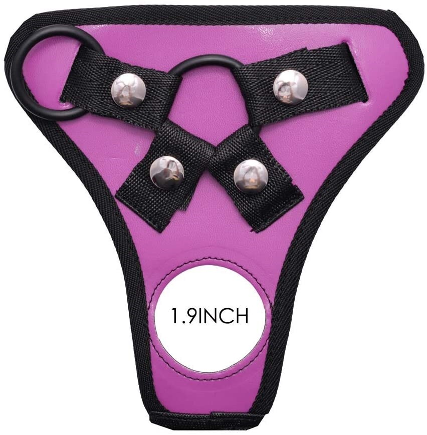 Adjustable Harness, Ferch Double Hole Pegging Harness Leather Soft