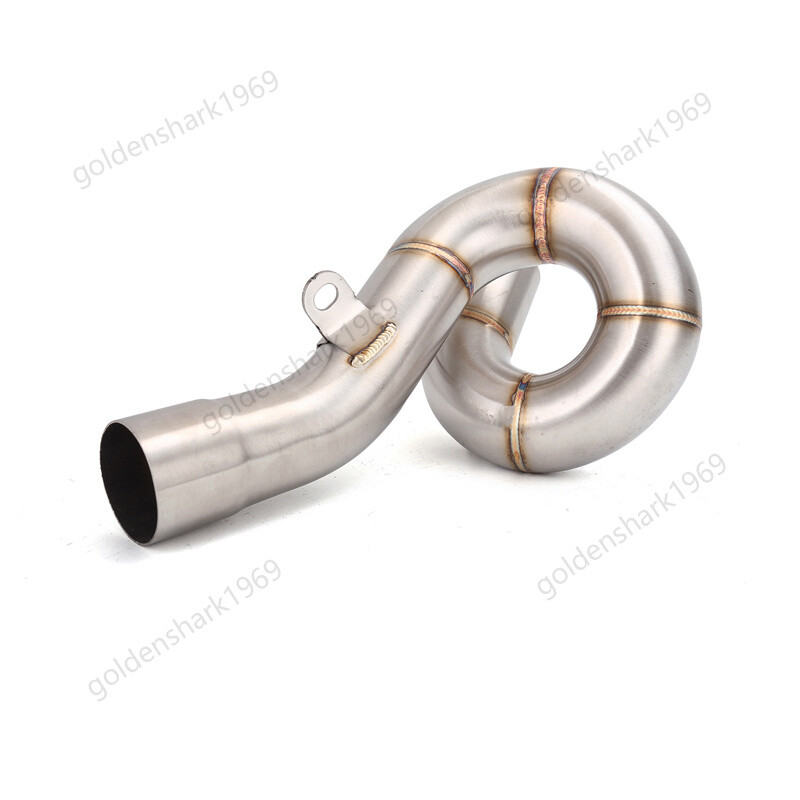 For Kawasaki Ninja ZX6R ZX636 2009-2023 Exhaust Pipe Mid Pipe Muffler Tips 160mm