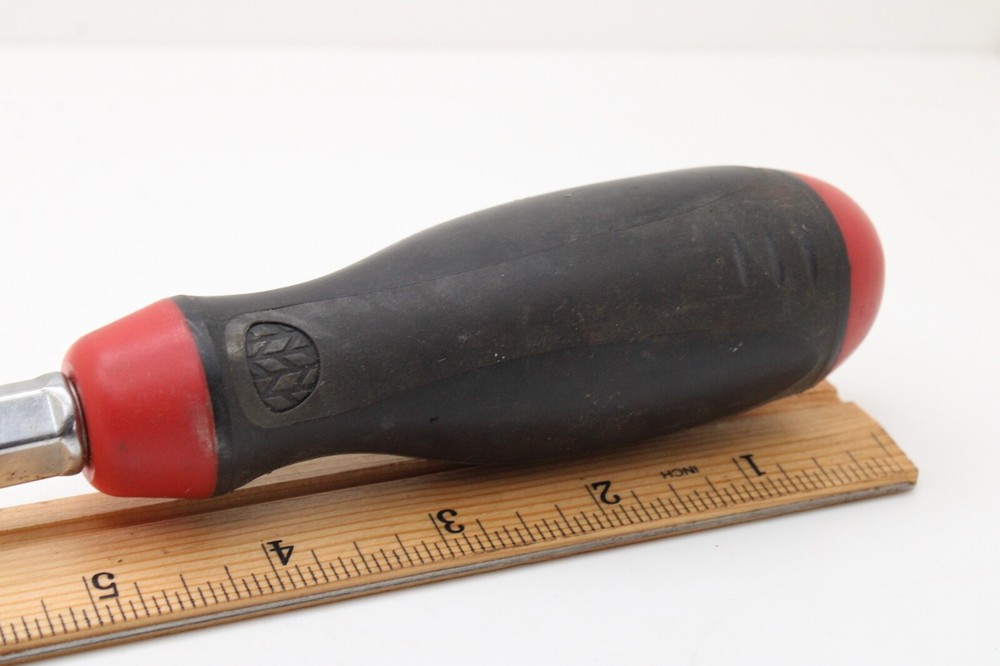 MAC Tools ACRM38B #3 Philips Screwdriver Red Black Soft Grip USA