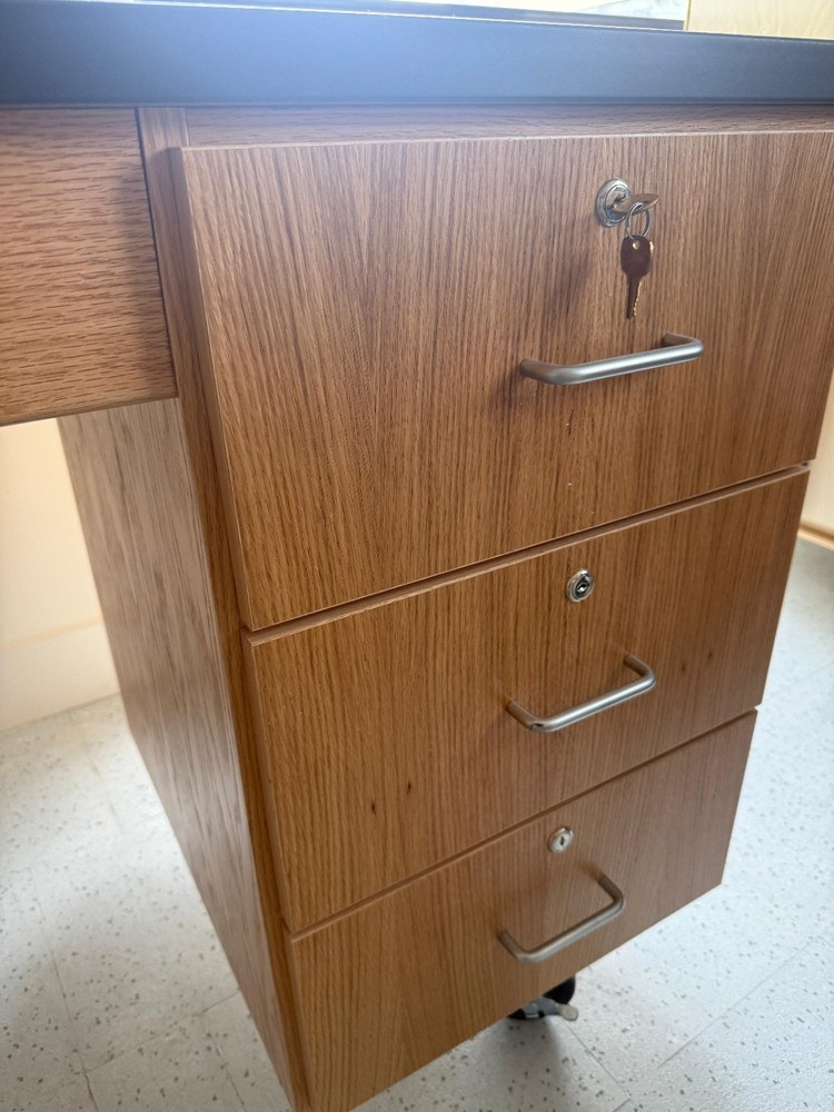 NextGen ADA Mobile Lab Unit Workbench with Sink and Faucet.