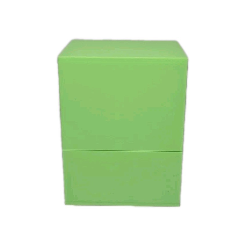 TCG Deck Box 100 Card Capacity - Lime