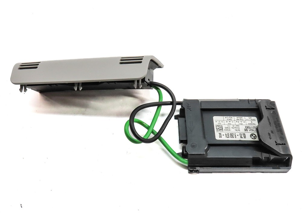 2014 BMW X1 (E84) ULTRASONIC ALARM SENSOR CONTROL MODULE w/ TRIM (GREY)