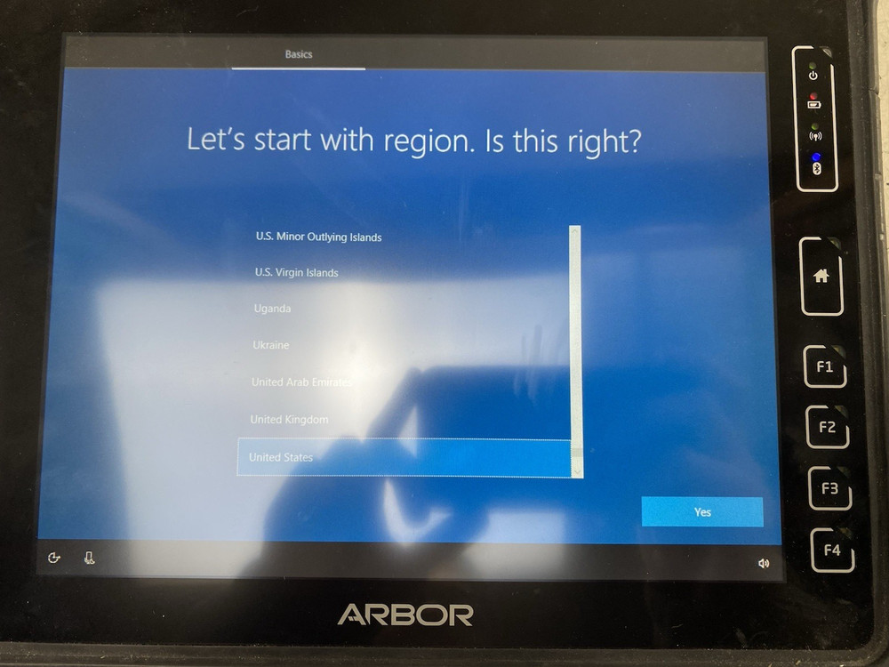 ARBOR Gladius G0975 Rugged Tablet PC TESTED Fresh OS