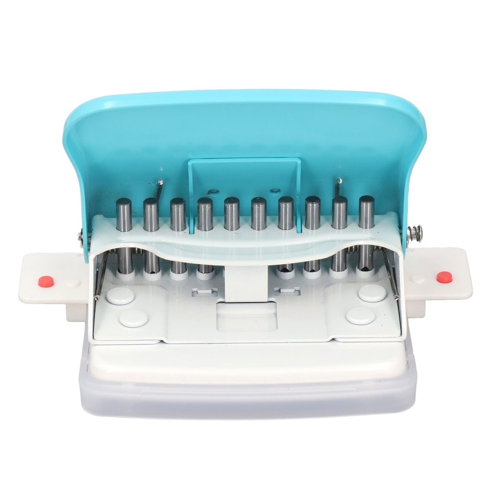 10 Hole Puncher Spiral Binding Machine Handheld Portable Coil Binder A4 A5