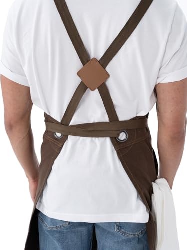 Unisex Grill Apron, Chocolate, One Size