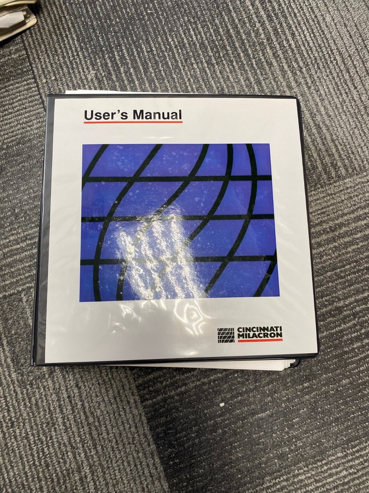 Cincinnati Milacron Vista VH250-850 Users Manual