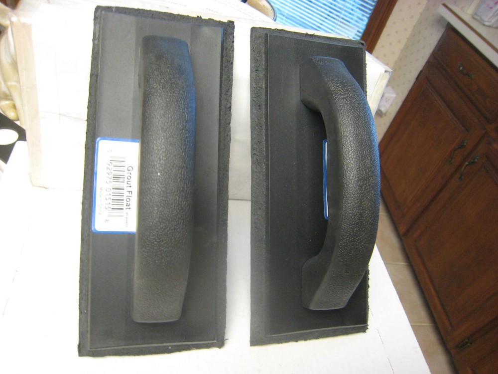 2 Superiorbilt 4" x 9" Grout Float With High Density Molded Rubber 151-5KL