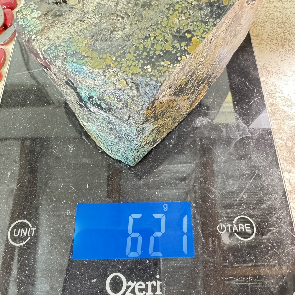 618 Grams Micro Spiderweb Hubei Nugget Stabilized Solid No Host Rock Muti Color