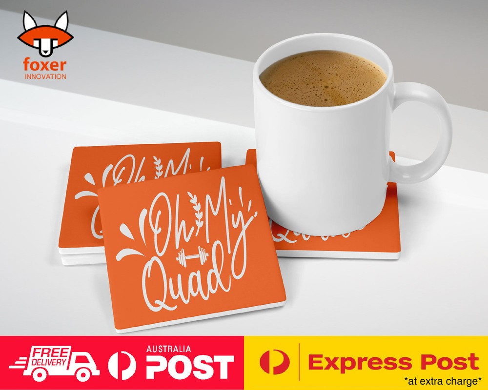 COASTER COFFEE DRINKING MAT|GYM POSITIVE MOTIVATION QUOTE #9