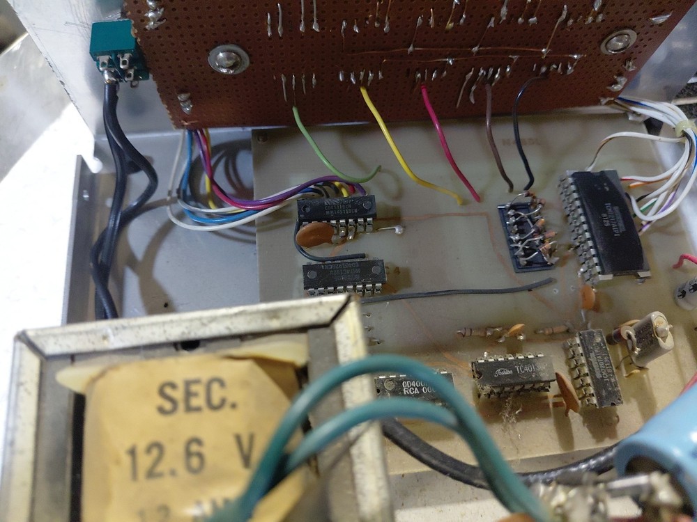 Homebrew Frequency Counter unit Only. Power Up ONLY. Untested Estate Grb2- Ct