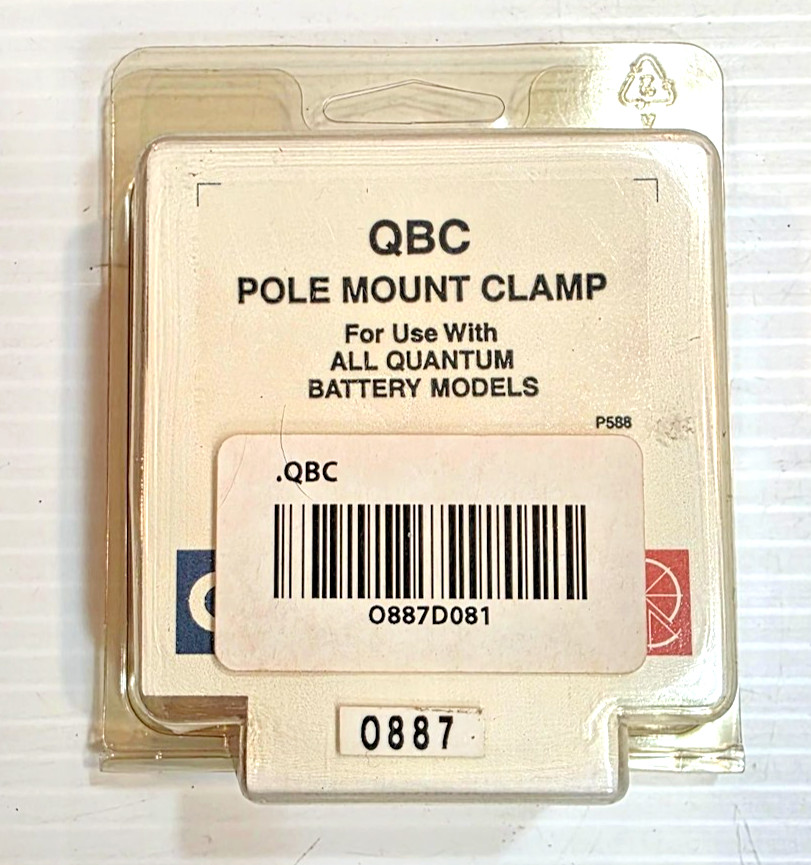 Quantum Pole Mount Clamp Accessory Model QBC For All Quantum Battery Models