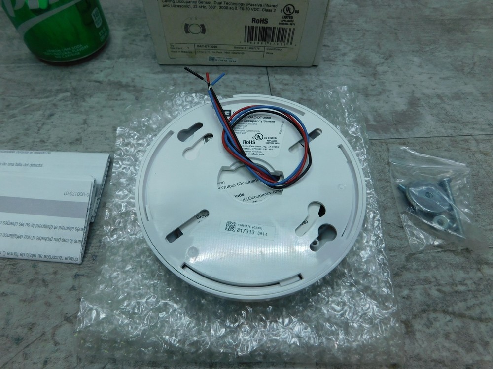 NEW Cooper Greengate Low Voltage Ceiling Occupancy Sensor, OAC-DT-2000