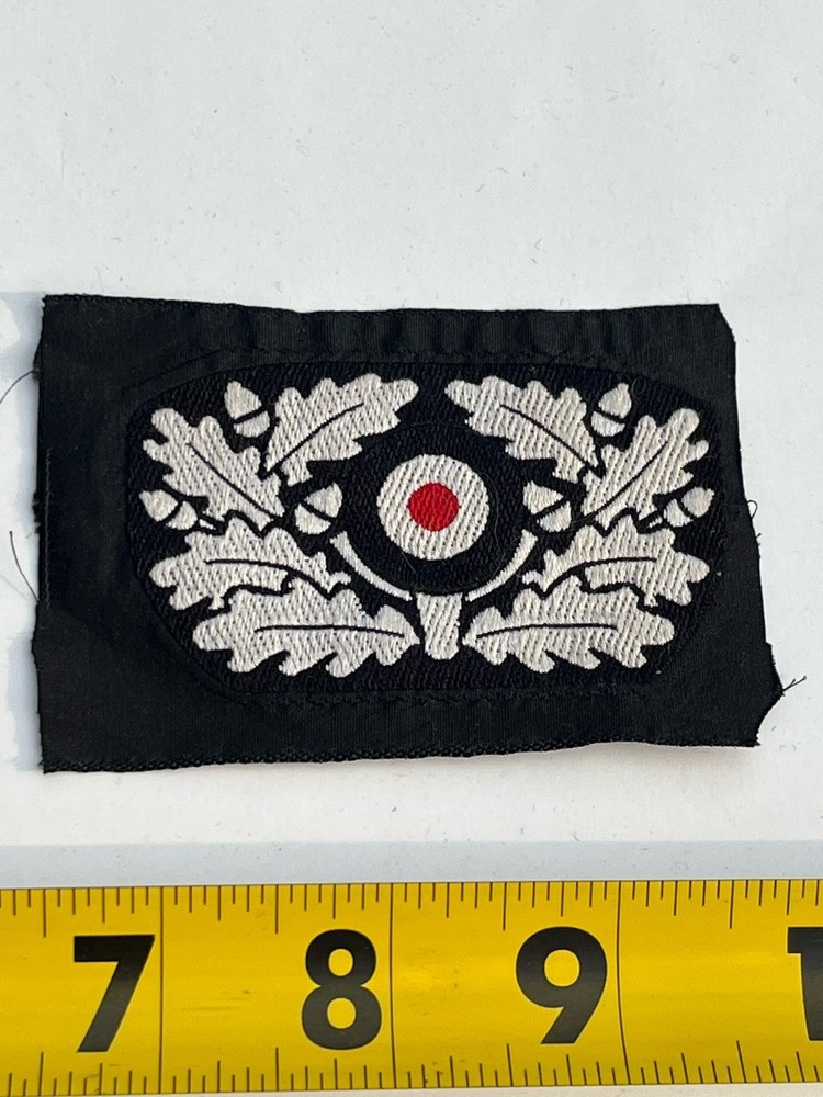 Ww2 Panzer Bevo Cap Patch Insignia Reproduction Back
