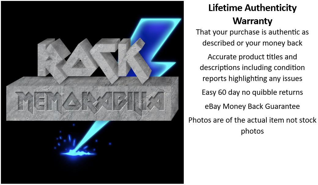 Van Morrison Ticket Pass Original AAA Used Laminated Circa mid to late 1990s