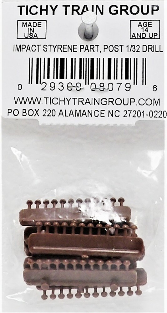 HO Scale Tichy Train Group 8079 Scale Rivet Heads .080" Diameter pkg (96)