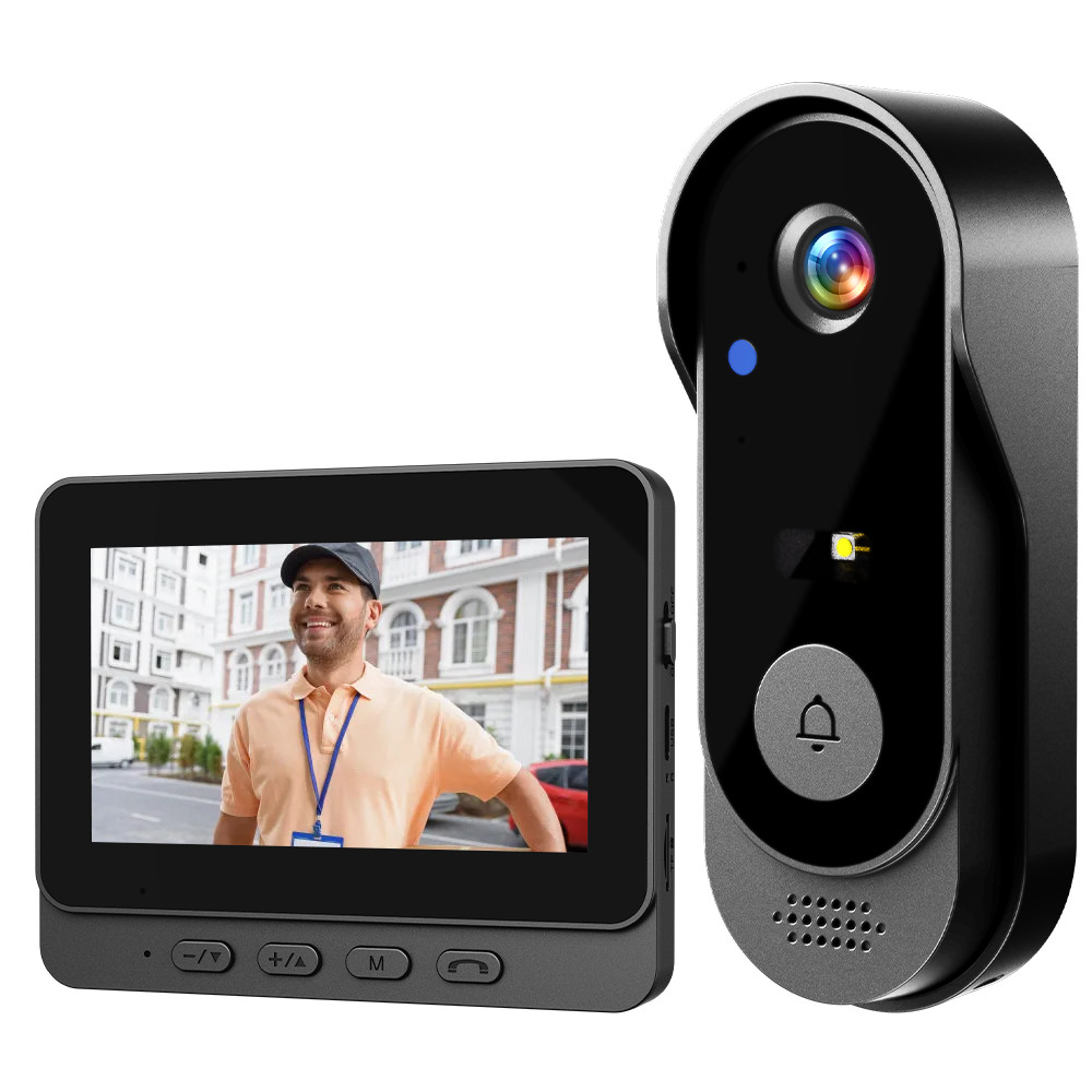 KEPEAK 5MP Doorbell (with display screen)