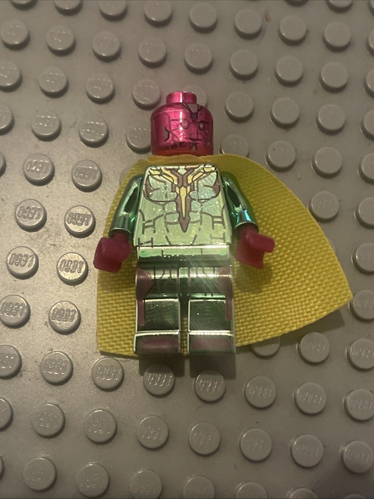Vision (Chrome Suit) Lego Custom Minifig