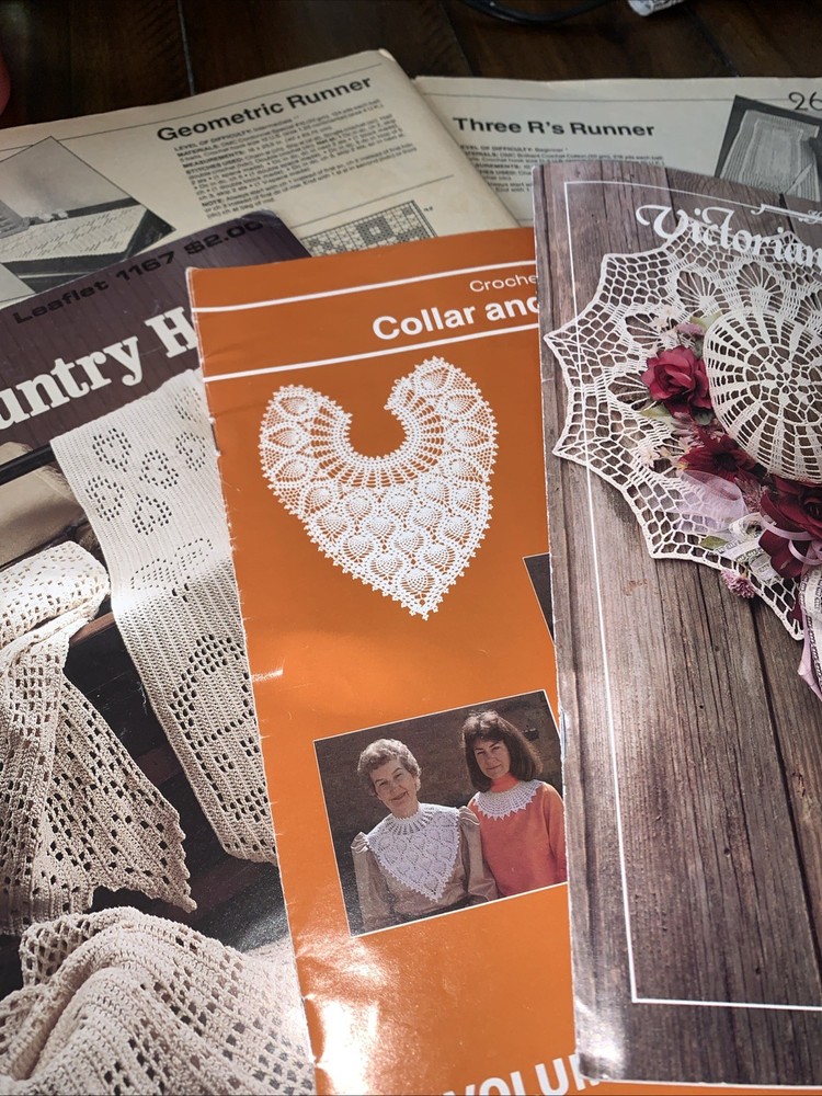 Thread Crochet Pattern Book South Made Leisure Arts Lot