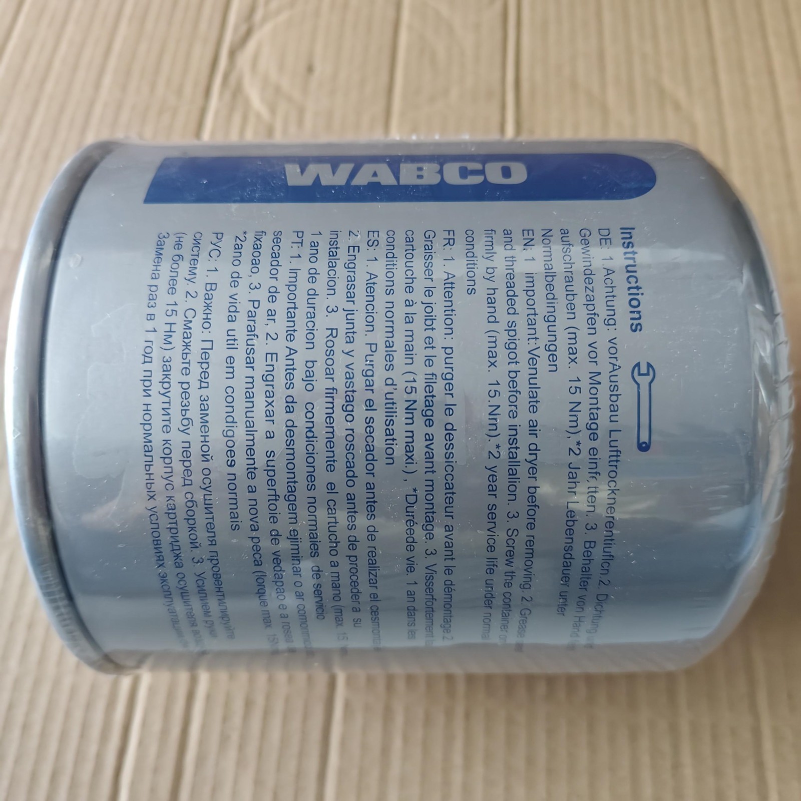New 4329012482 Wabco System Saver 1200 Series Premium Oil Coalescing Air Dryer
