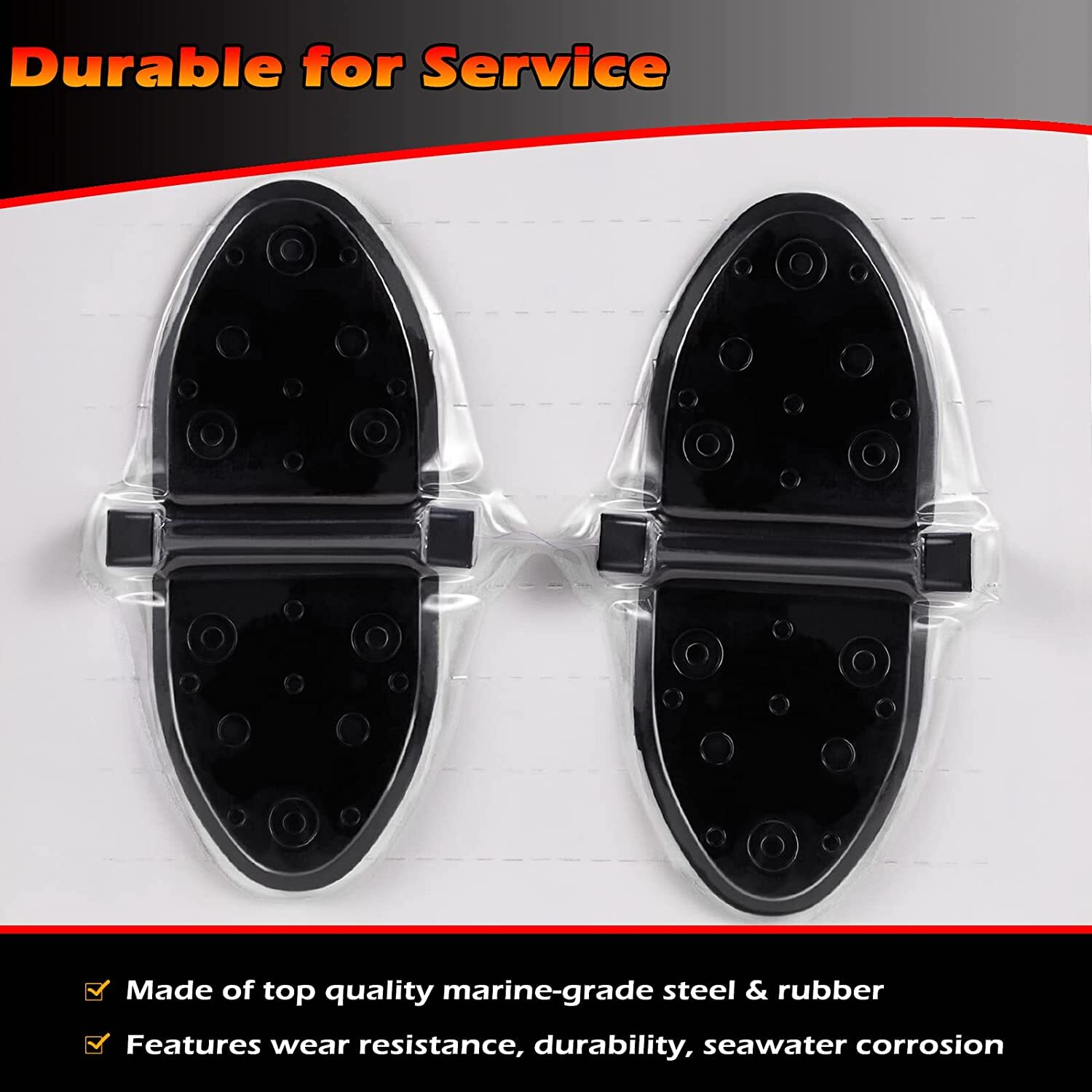 For MerCruiser Exhaust Y Pipe Water Shutter Kit V6 V8 Engines 807166A1 Set Of 2