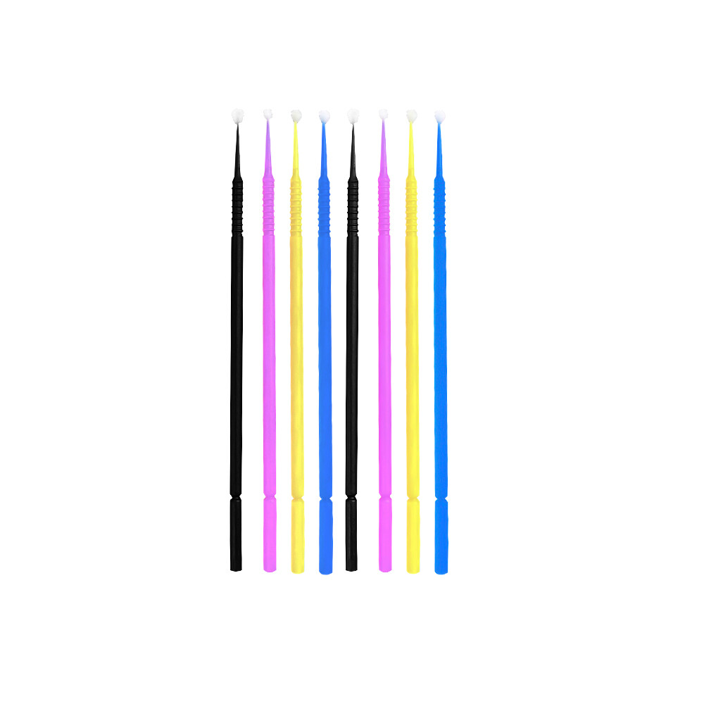 100Pcs Dental Disposable Material Micro Brush Tooth Applicator Extension Brushes