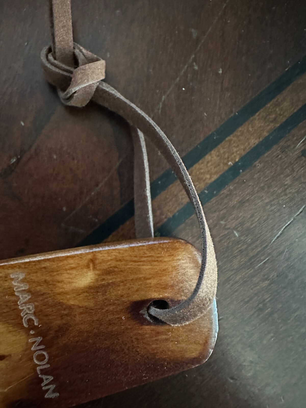 Marc Nolan 6" Wooden Shoe Horn Pocket Travel Shoehorn Men Women Seniors