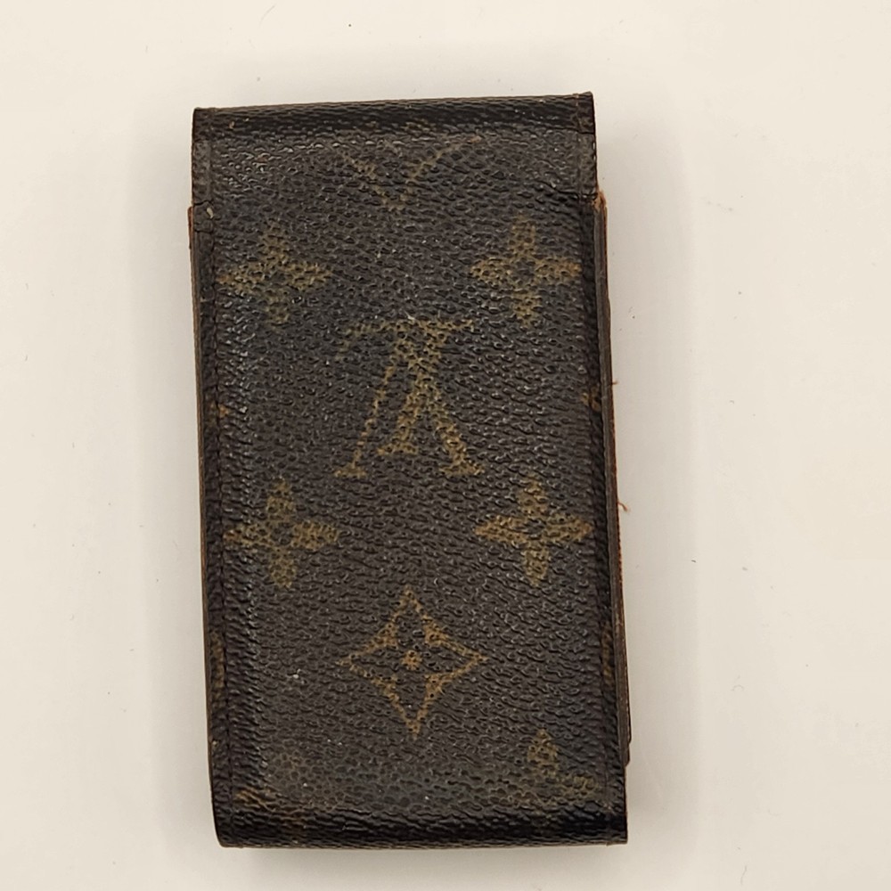Louis Vuitton Monogram Cigarette Case Brown
