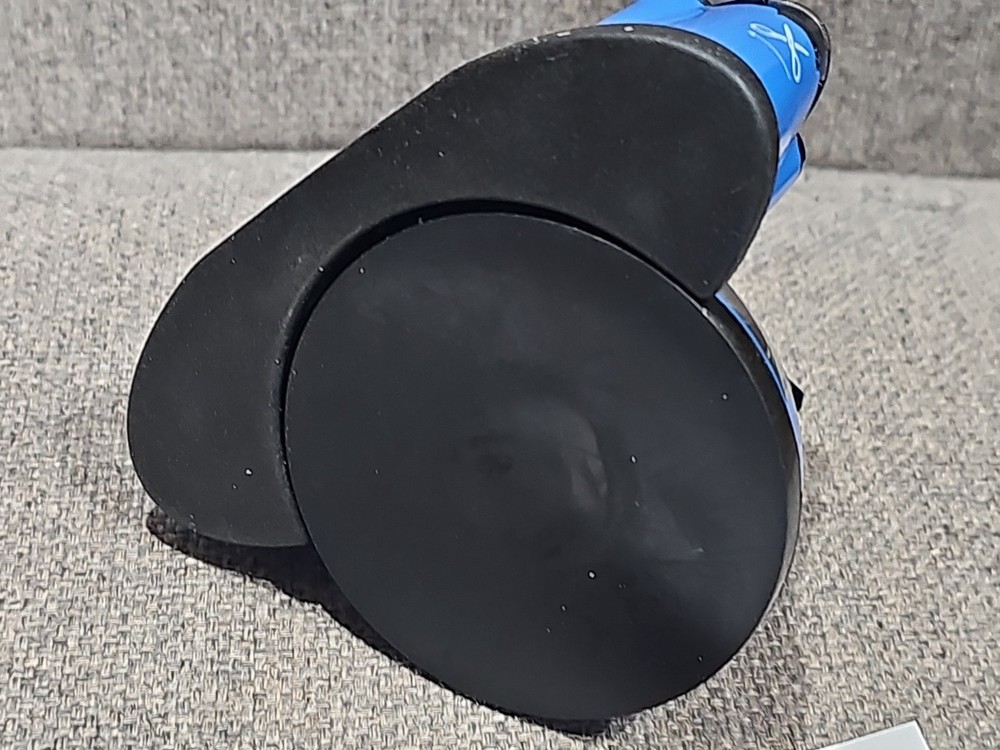 NEW SharpShark Knife & Scissors Sharpener Blue with Suction Base Pull Through