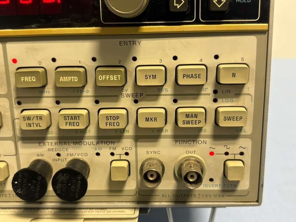 HP Hewlett Packard Function Generator Unit Model 3314A