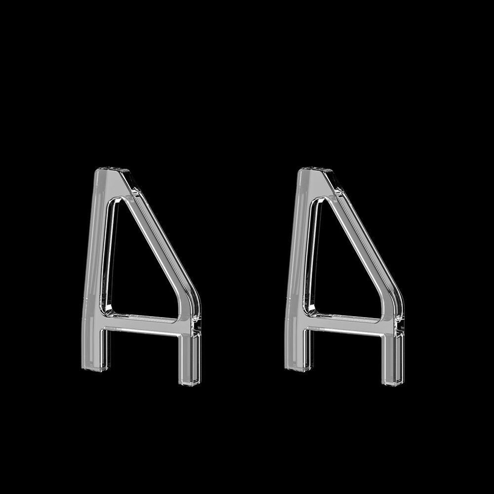 8PCS Horizontal Display Holder Bracket Triangular For PS5 Slim Console Stand USA