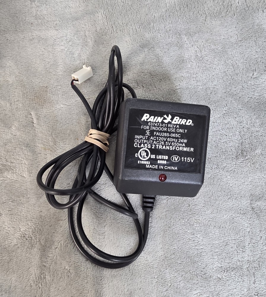 Rain Bird SST-900i Irrigation Timer Controller 9 Zone w/ Adapter Manual