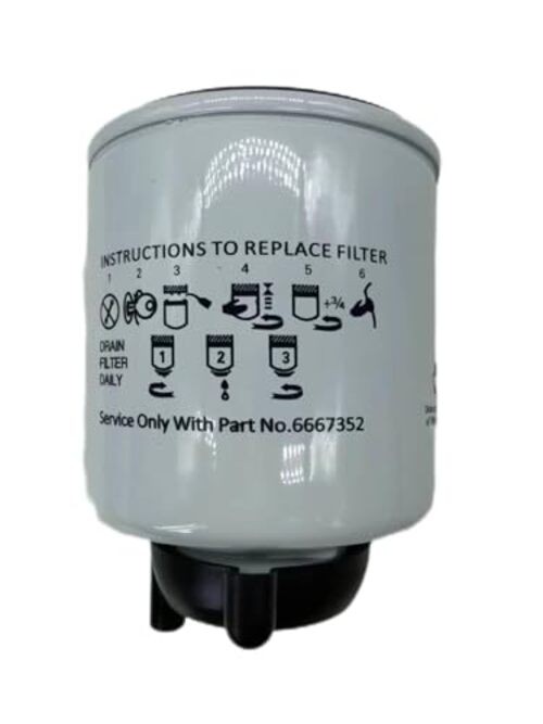 6667352 Replace For Bobcat Loader 753, 763, Fuel Filter with Water Separator