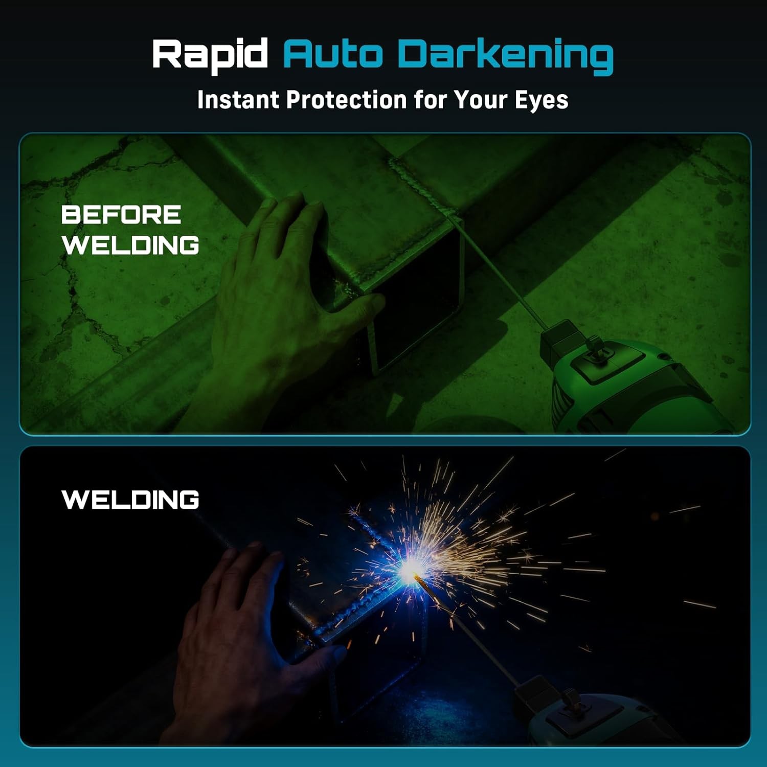 Seesii 110V Welding Machine 120Amp Portable ARC Welder Gun Hand Held Welder