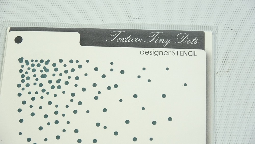 2015 Memory Box Texture Designer Stencil Tiny Dots 88589