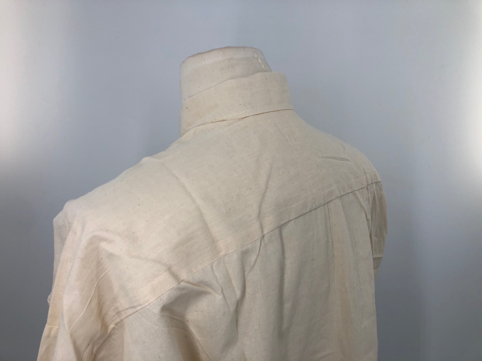 Natural Osnaburg Cotton Shirt - Reenactment - Size XL