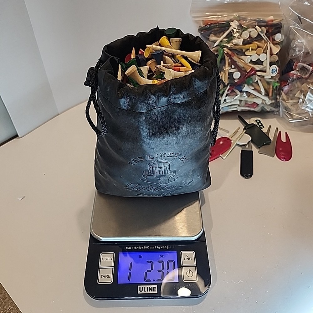 bulk golf tees used Diffrent Brands Some New