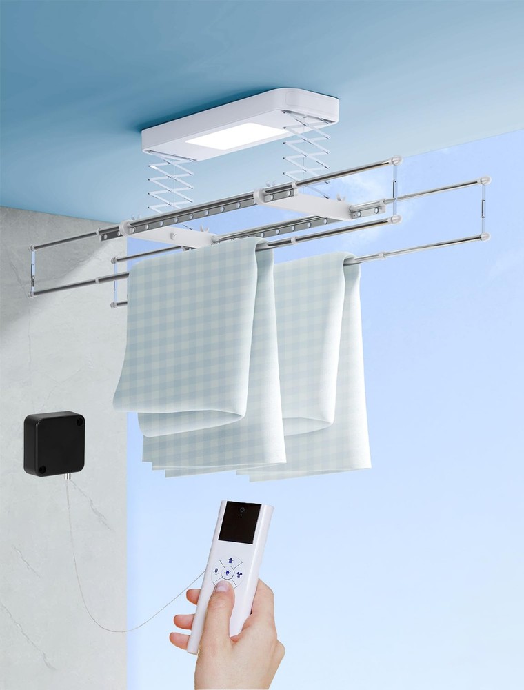 4Pack Remote Control Tether, 6.5 Ft Leash, Retractable Black