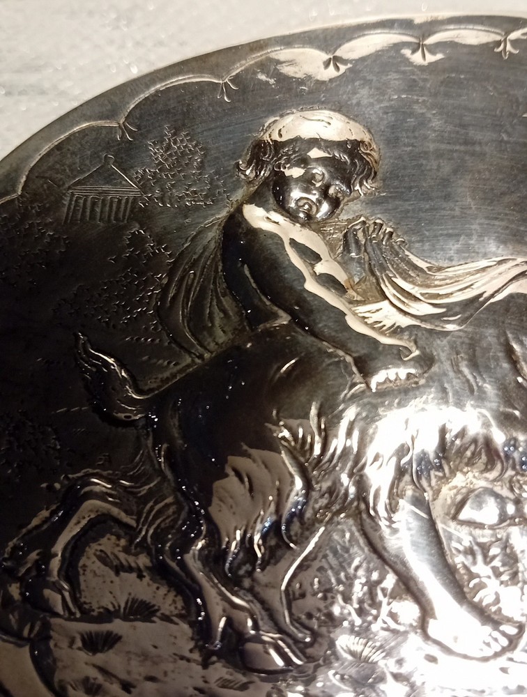 Solid Silver Box 19th Century German, Superb and Very Large.