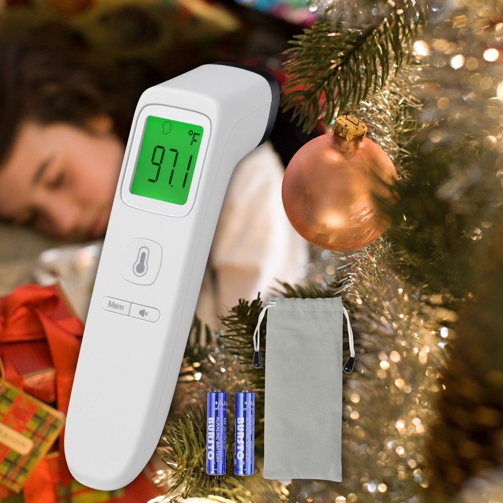 10 Pack No Contact Digital Infrared Thermometer Temperature Gun Memory Function