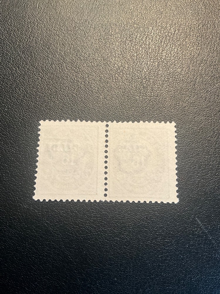 Iceland Scott #55 used, pair