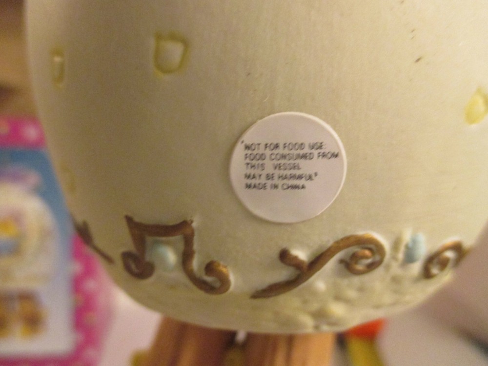 Easter Egg Happy Easter Wind Chime hand painted porcelin