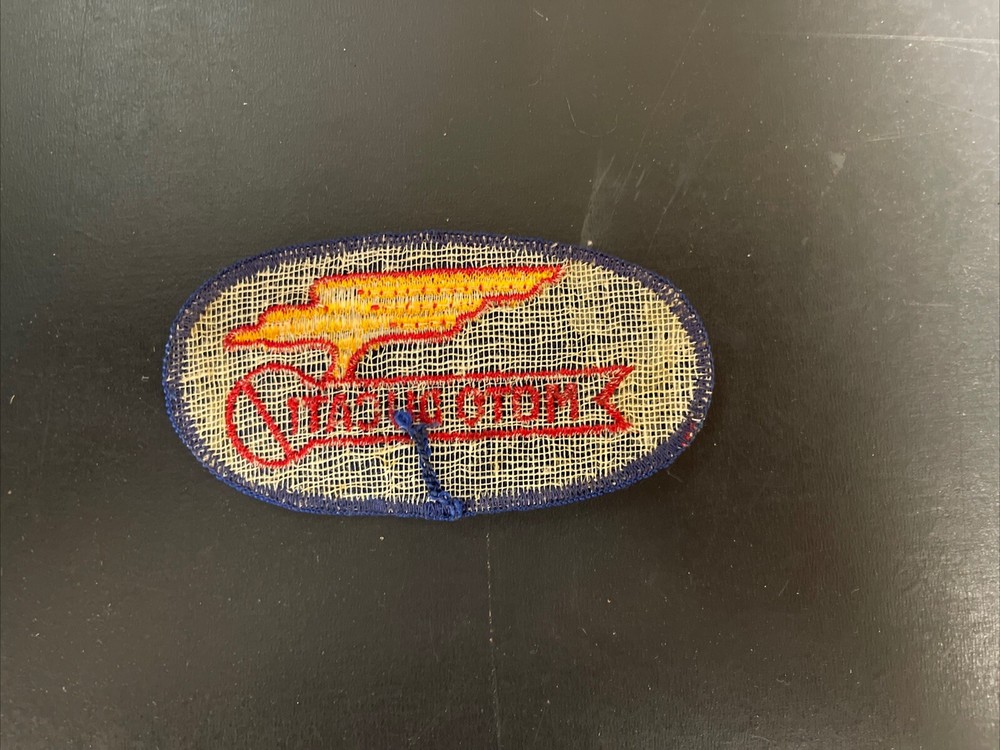 Original Moto Ducati Motorcycle Oval Patch 3.75” Blue