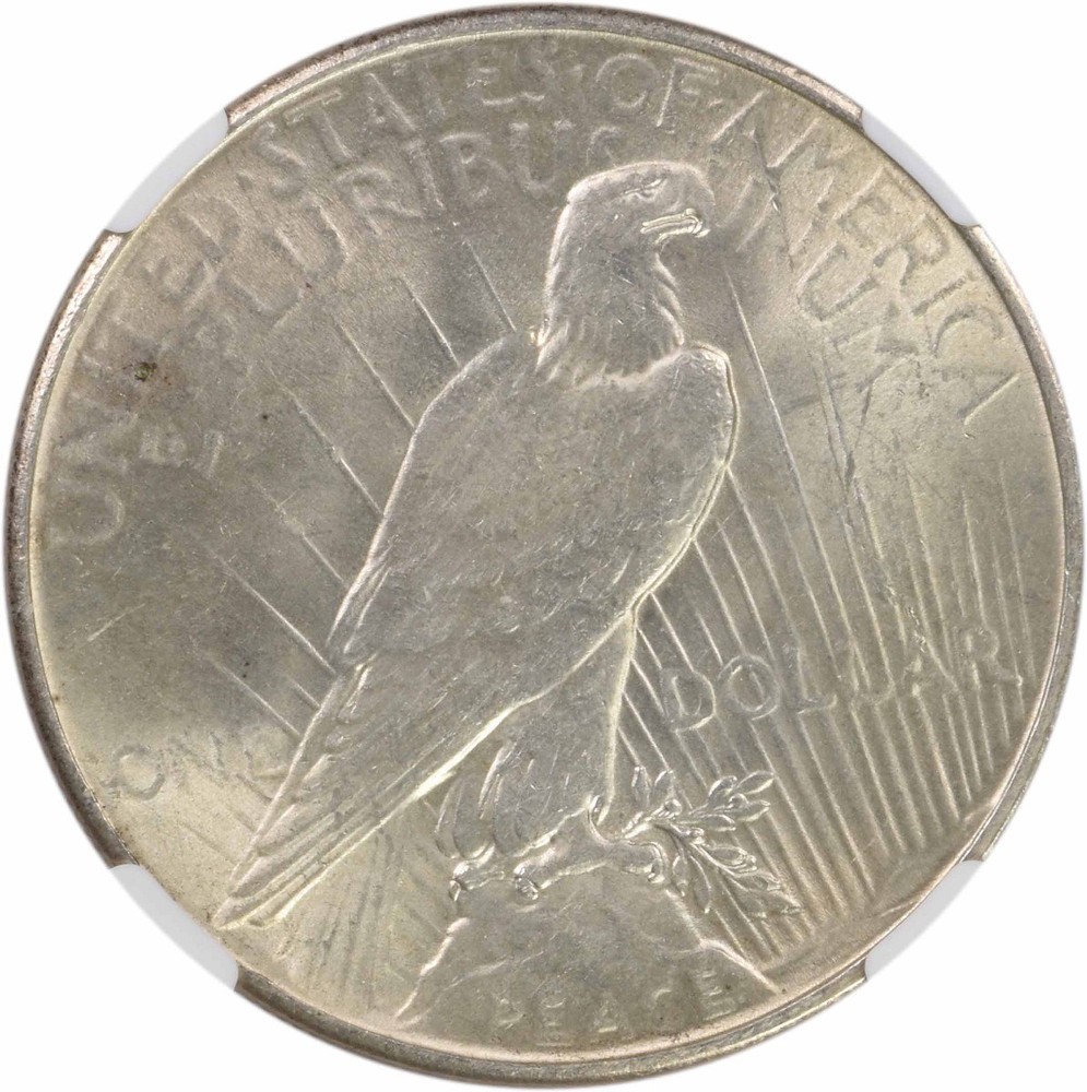 1935-S Peace Silver Dollar MS63 NGC