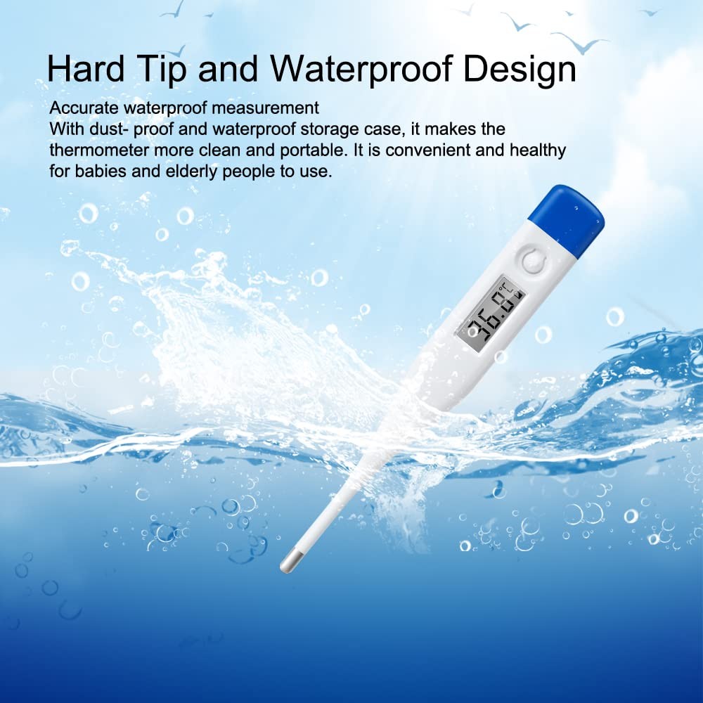 Berrcom Digital Thermometer Oral Rectal Underarm