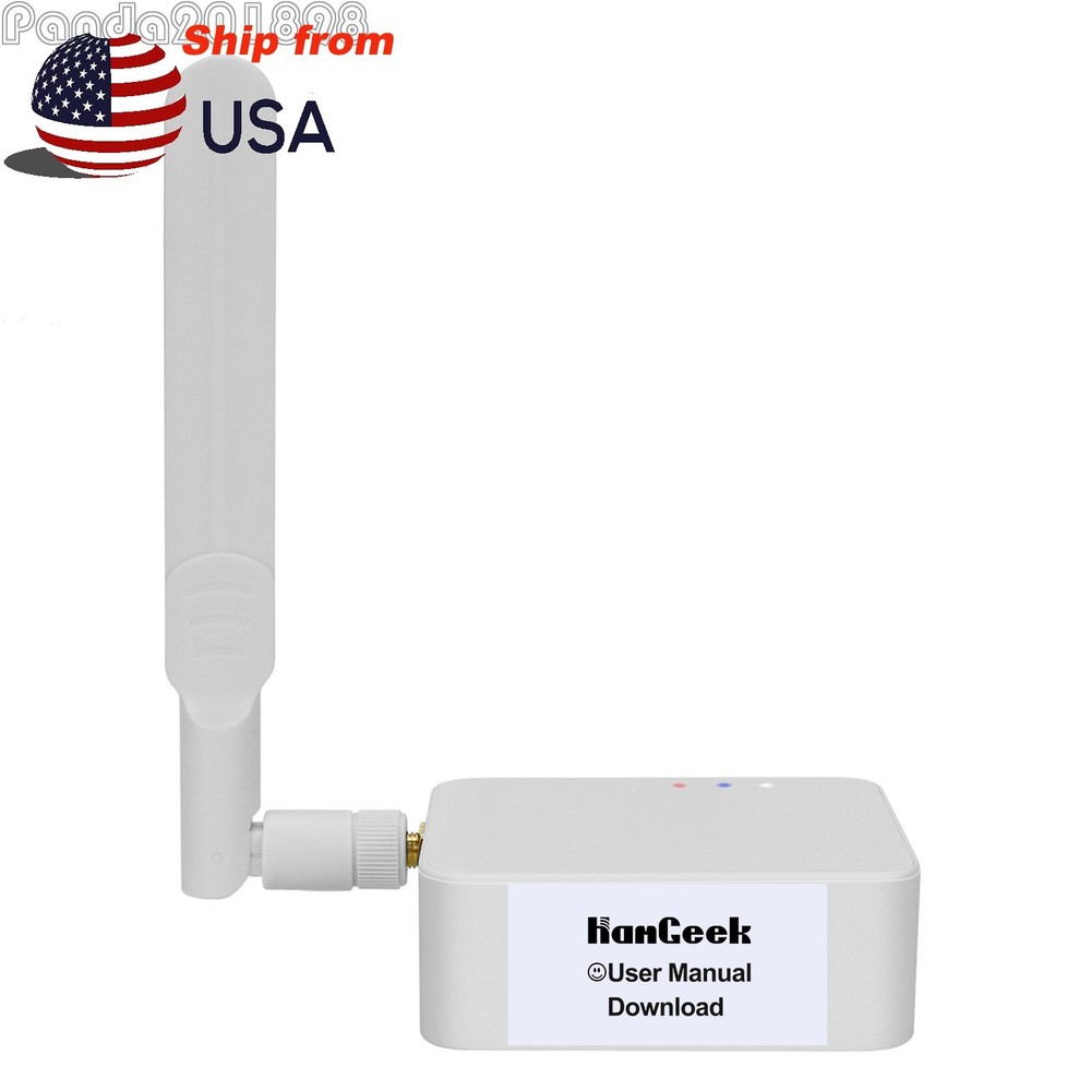 HamGeek HMG-01 Plus POE White Universal ZigBee Gateway ZigBee Coordinator #USA