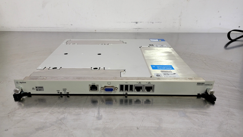 Keysight M9502 AXIe Chassis With (2) Modules: (1) M9536A Controller, (1) U4154A