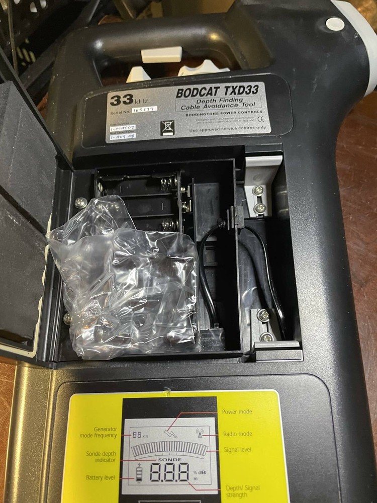 DEPTH FINDING CABLE AVOIDANCE TOOL BODCAT TXD33