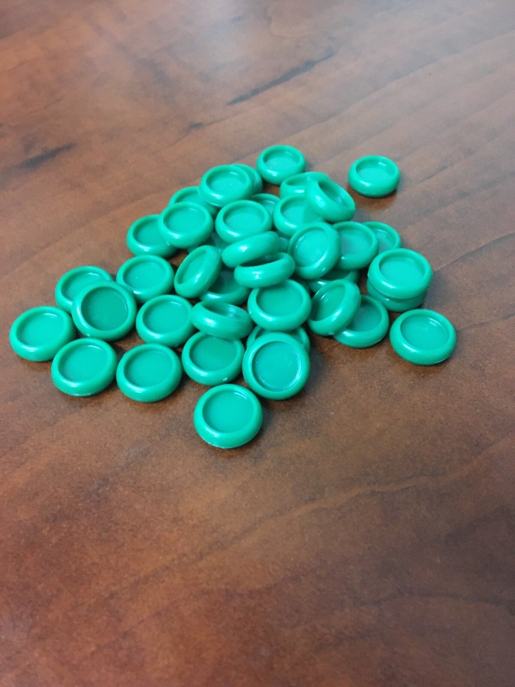 9/16 Inch Binding Disc Pack Of 50 Green